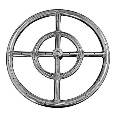 12 Double Fire Ring Burner